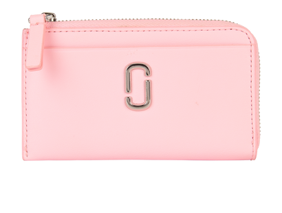 Marc Jacobs The J Marc Top Zip Multi Wallet, &pound;45, Accessories, Pink, Leather, Front view